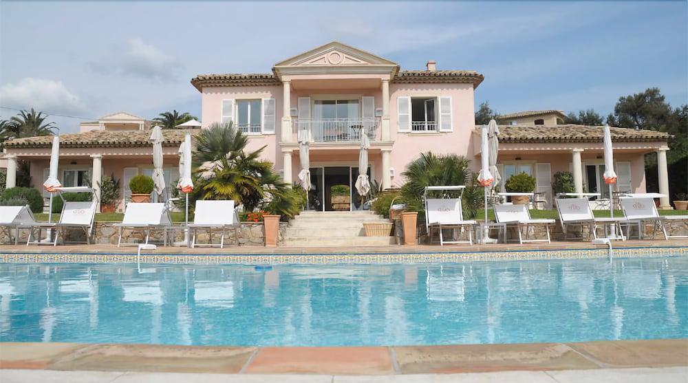 Hotel Villa Les Rosiers Grimaud Luaran gambar