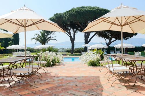Hotel Villa Les Rosiers Grimaud Luaran gambar